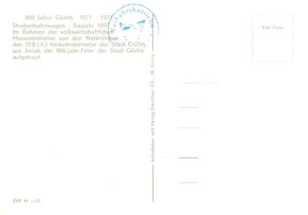 Strassenbahn Tramway-- Goerlitz – Bild 2