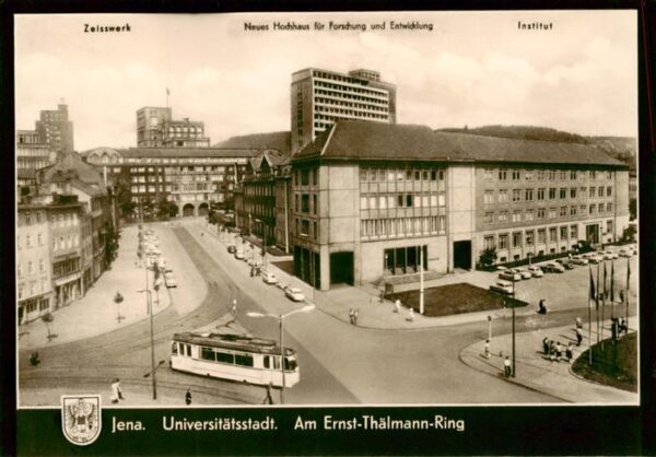 Strassenbahn Tramway-- Jena Universitaetsstadt