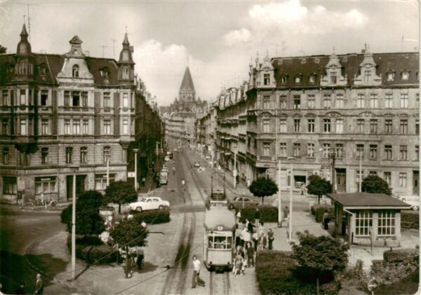 Strassenbahn Tramway-- Goerlitz Brautwiesenplatz