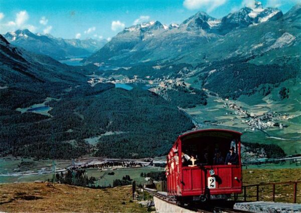 Zahnradbahn Rack Railway-- Muottas Muragel Oberengadin