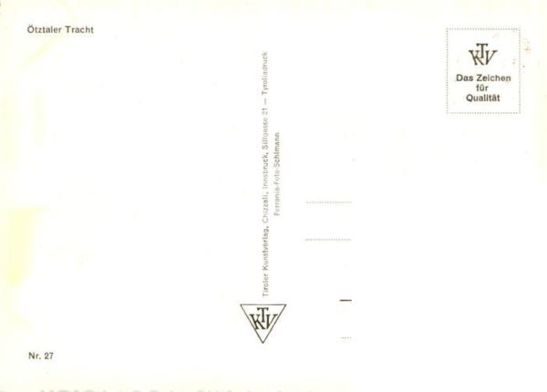 Trachten oetztaler Trachten – Bild 2
