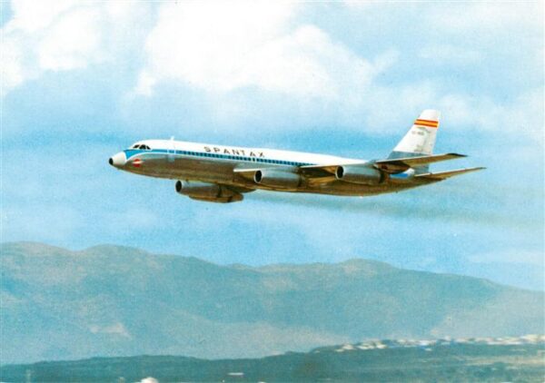 Flugzeuge Zivil Spantax Convair CV 990 A Coronado