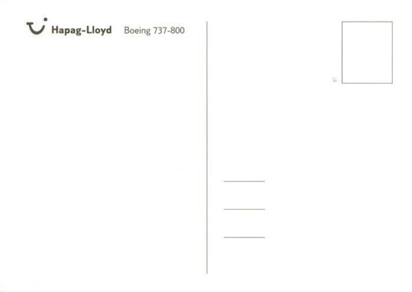 Flugzeuge Zivil Hapag-Lloyd Boeing 737-800 – Bild 2