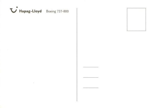 Flugzeuge Zivil Hapag lloyd Boeing 737-800 – Bild 2