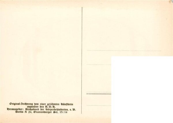 Scherenschnitt Schattenbildkarte Feen – Bild 2