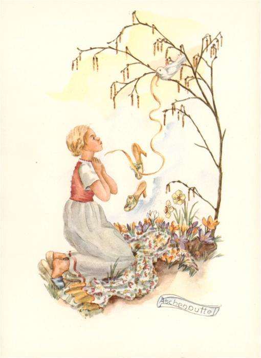 Maerchen Sagen fairy tale conte Aschenputtel