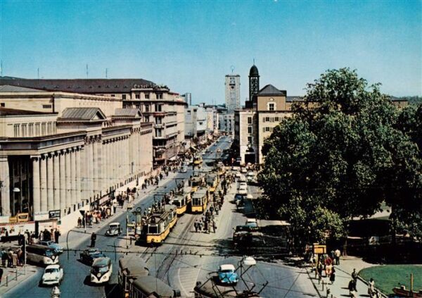 Strassenbahn Tramway-- Stuttgart Koenigstrasse