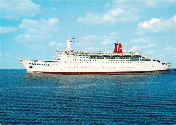 Dampfer Oceanliner TS Hanseatic