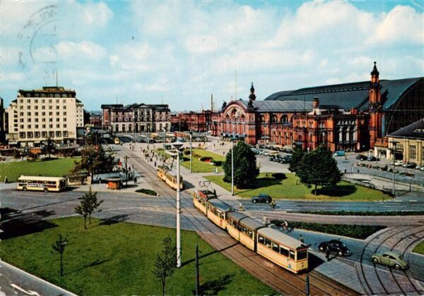 Strassenbahn Tramway-- Bremen Hauptbahnhof