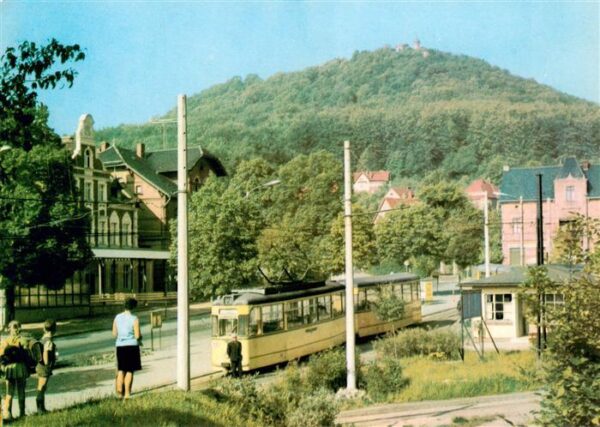 Strassenbahn Tramway-- Goerlitz Burghof