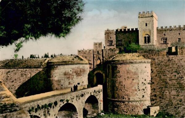 Rhodes  Rhodos Greece Amboise Gate