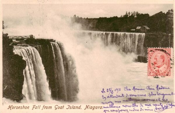 Niagara Falls Ontario Canada Horseshoe Fall from Goat Island