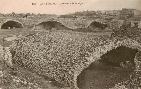 Carthage  Karthago Carthago Tunesie Citerne a la Malga