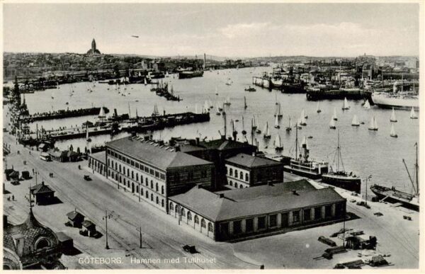 Goeteborg Hamnen med Tullhuset