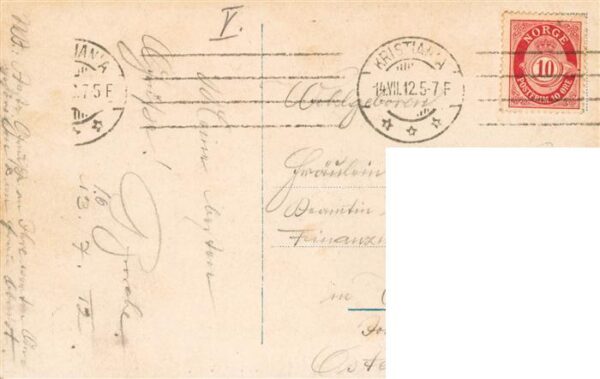 Kristiania  Oslo Norge Drappingen – Bild 2