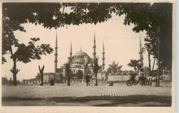 Istanbul Constantinopel TK Moschee Sultan Ahmed