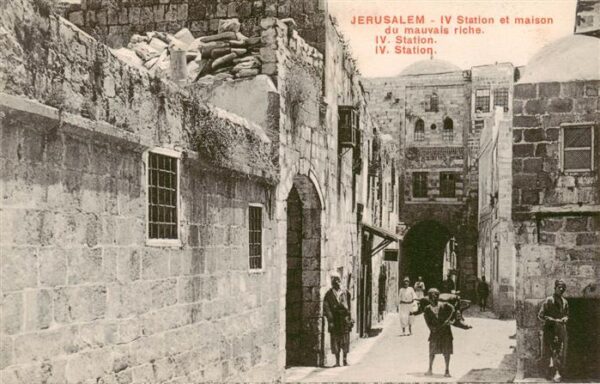 Jerusalem  Yerushalayim Israel Vierte Station