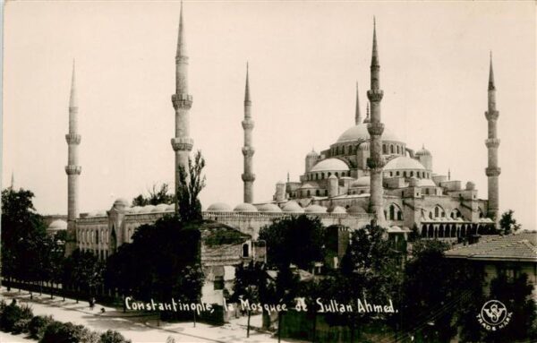 Constantinople Mosquee de Sultan Ahmed