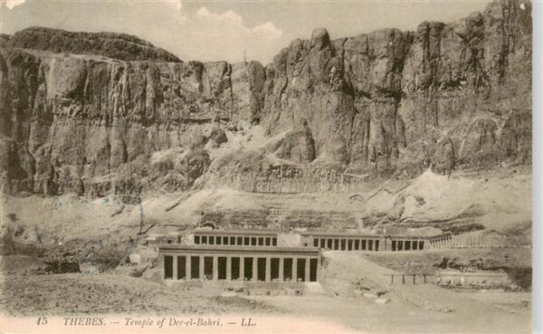 Thebes  Theben Egypt Temple of Der el Bahri