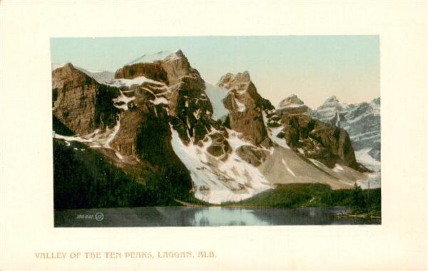Laggan Alberta  Canada Valley of the Ten Peaks