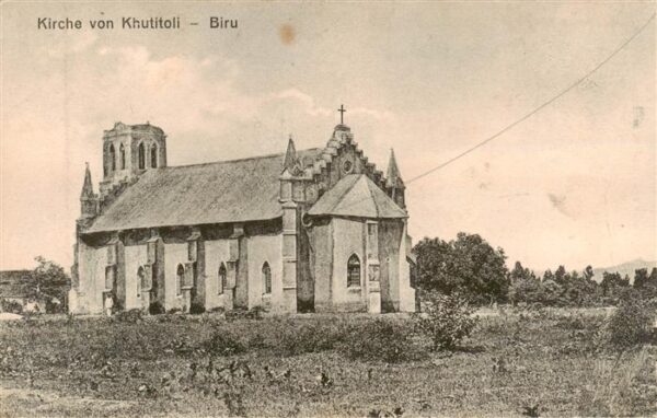 Chota Nagpur India Gossnersche Mission Kirche von Khutitoli
