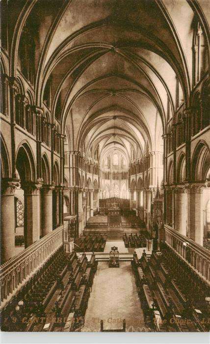 Canterbury  Kent UK Cathedrale