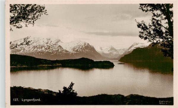 Lyngenfjord Lyngenfjorden Norge Panorama