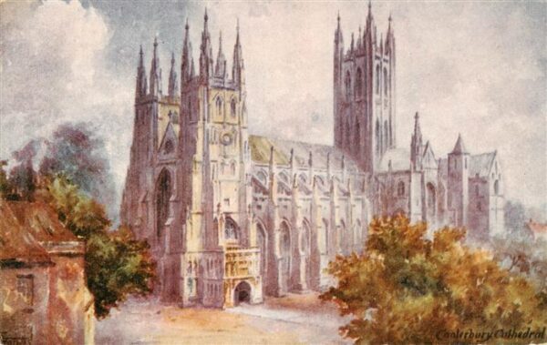Canterbury  Kent UK Cathedrale