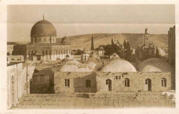 Jerusalem  Yerushalayim Israel View of the Temple Aerea