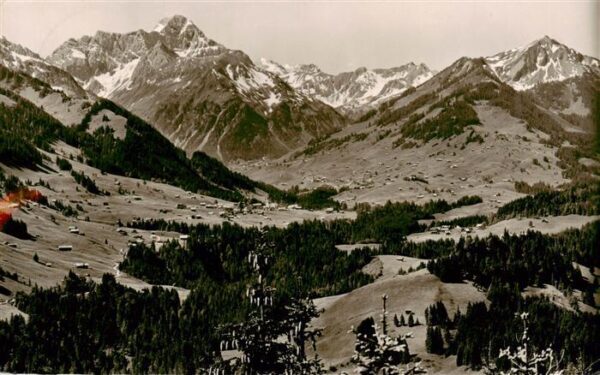 Kleinwalsertal Vorarlberg AT Panorama
