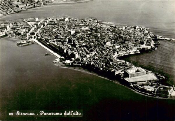 Siracusa Syrakus Sicilia Panorama dall'alto