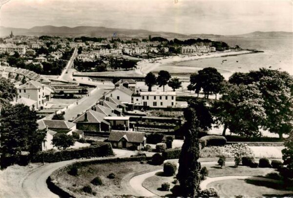 Dunoon Argyll UK Fliegeraufnahme