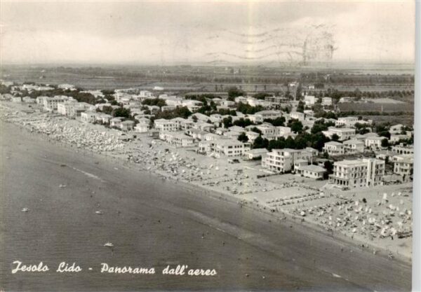 Jesolo Lido IT Fliegeraufnahme