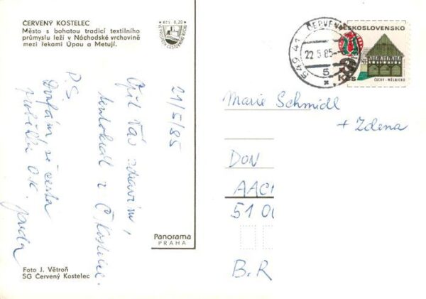 Cerveny Kostelec Rothkosteletz CZ Mesto s bohatou tradici textilniho prumyslu le – Bild 2
