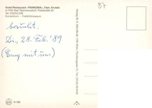 Bad Tatzmannsdorf Burgenland AT Hotel Pannonia Kurzentrum Freilichtmuseum – Bild 2