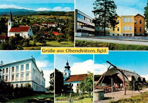 Oberschuetzen uebersicht Maedchenheim Schule Kirche Czarda