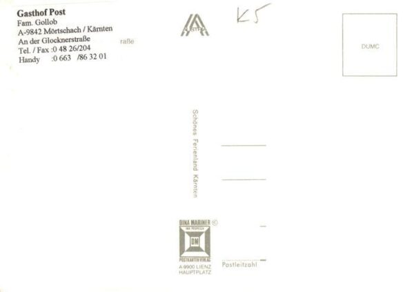 Moertschach Gasthof Post – Bild 2