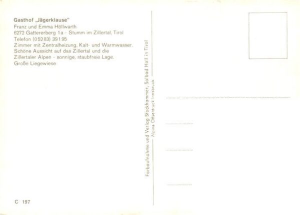 Gattererberg Gasthof Jaegerklause Gaststube – Bild 2