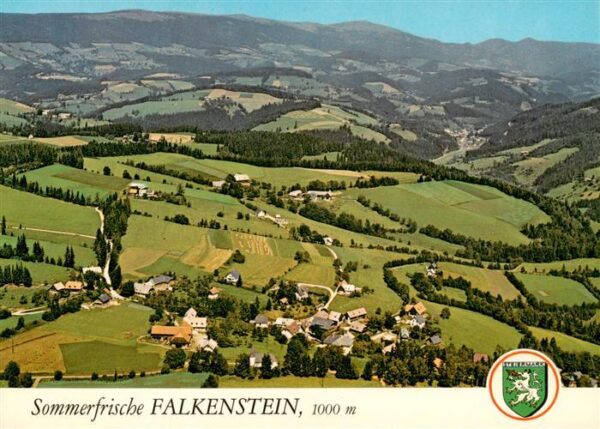 Falkenstein Steiermark Fliegeraufnahme