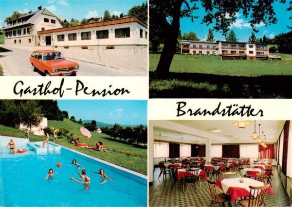 Feldkirchen Kaernten Gasthof Pension Brandstaetter Gastraum Schwimmbad