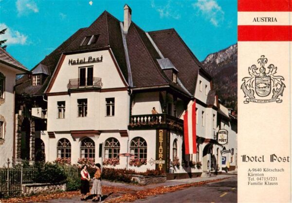 Koetschach-Mauthen Kaernten AT Hotel Post