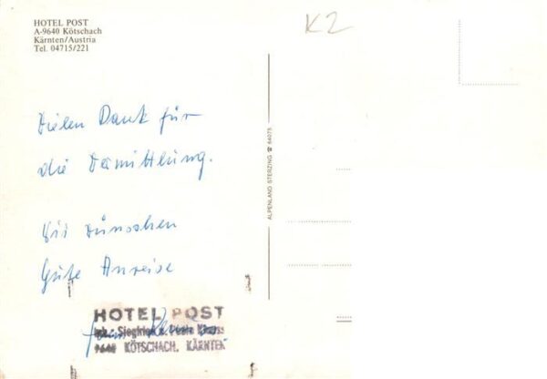 Koetschach-Mauthen Kaernten AT Hotel Post – Bild 2