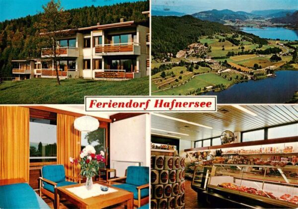 Keutschach am See Kaernten AT Feriendorf Hafnersee Bungalows Verkaufsraum Panora