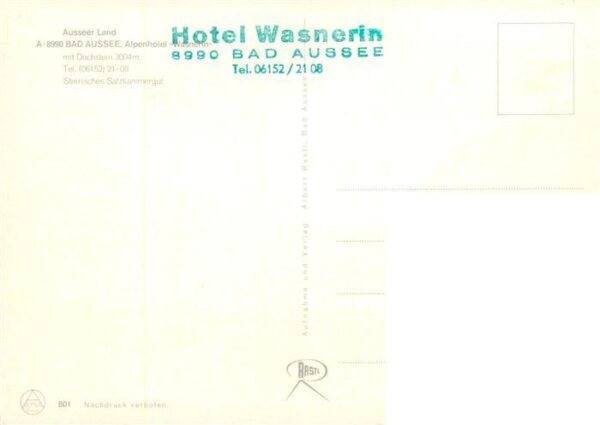 Bad Aussee Steiermark AT Hotel Wasnerin mit Dachstein – Bild 2