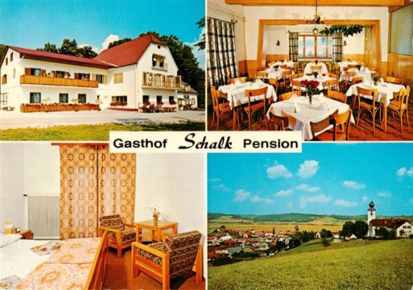 Sankt Margarethen Raab Gasthof Schalk Gastraum Zimmer Panorama