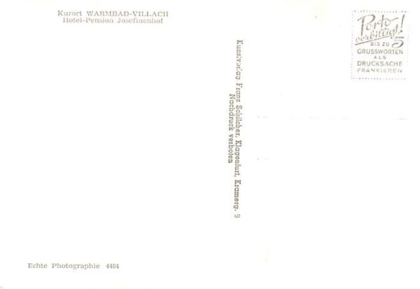 Warmbad Villach Hotel Pension Josefinenhof – Bild 2