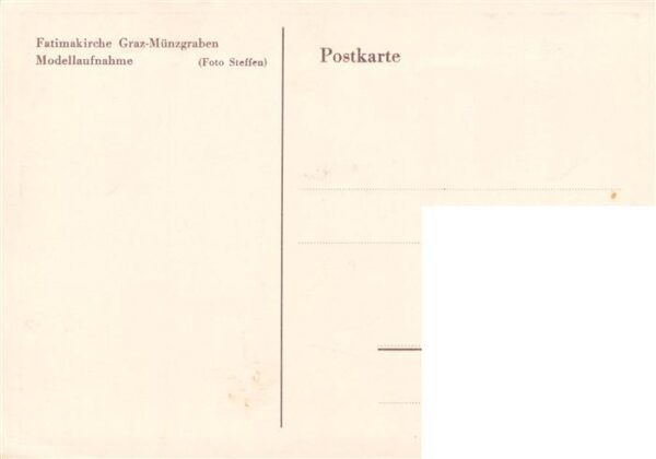 Muenzgraben Graz Fatimakirche Modellaufnahme – Bild 2