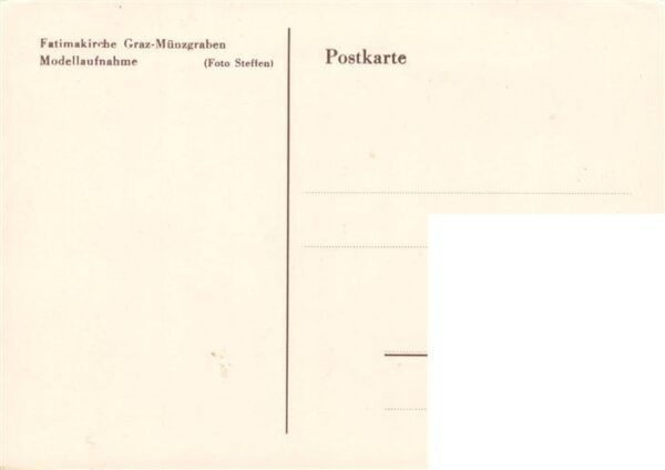 Muenzgraben Graz Fatimakirche Modellaufnahme – Bild 2