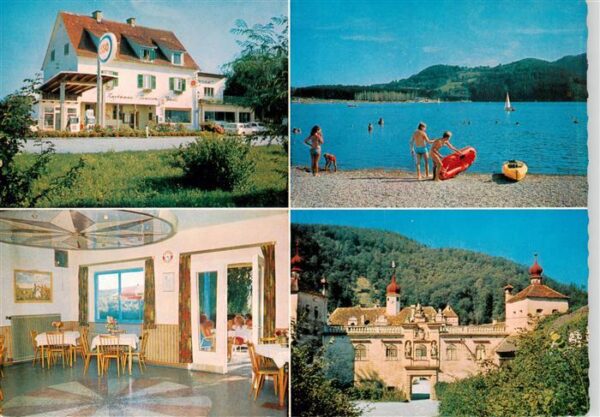 Kaibing Rasthaus Pension Pendl Gastraum Ortsmotiv Badestrand