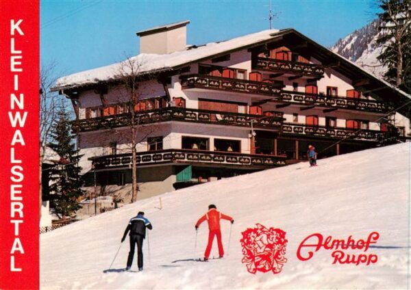 Riezlern Kleinwalsertal Vorarlberg Hotel Café Restaurant Almhof Rupp Wintersport